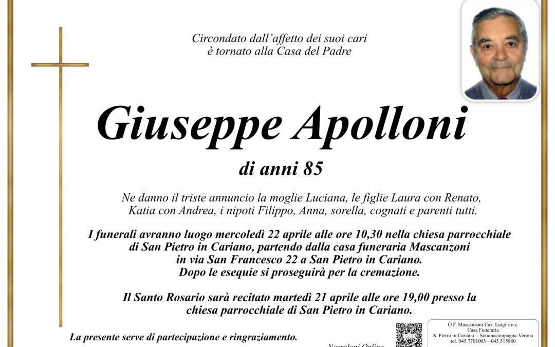 APOLLONI GIUSEPPE