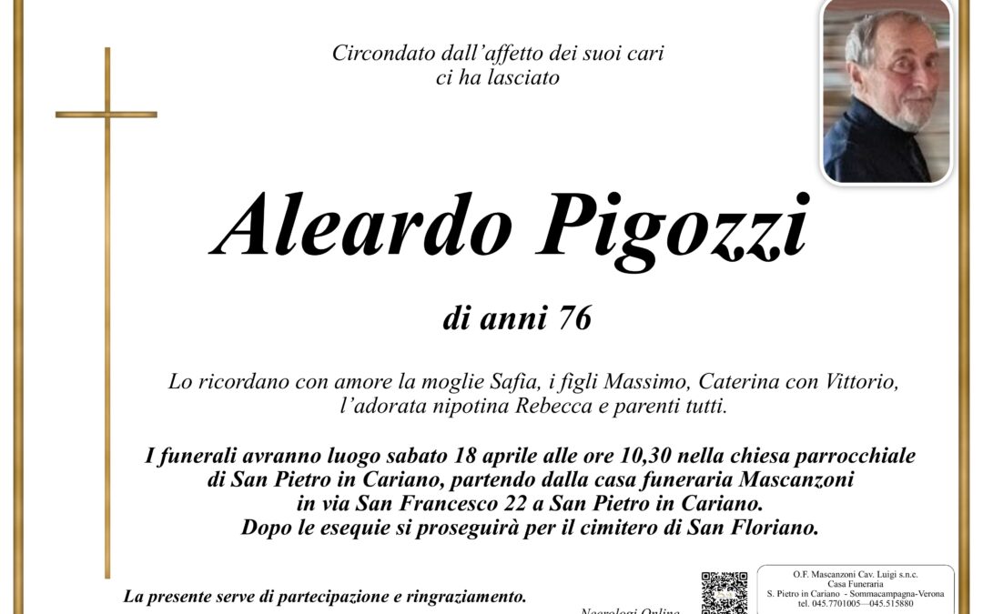 PIGOZZI ALEARDO