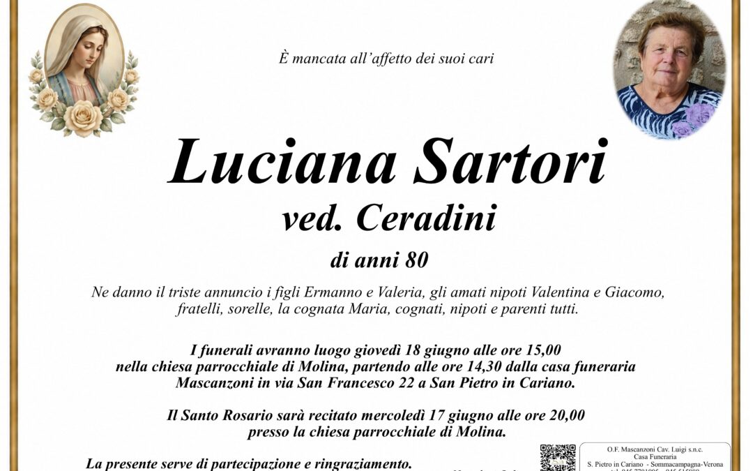 SARTORI LUCIANA