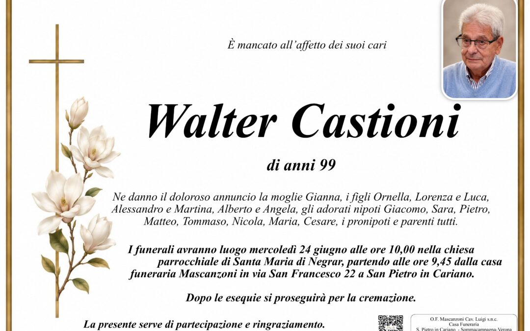 CASTIONI WALTER