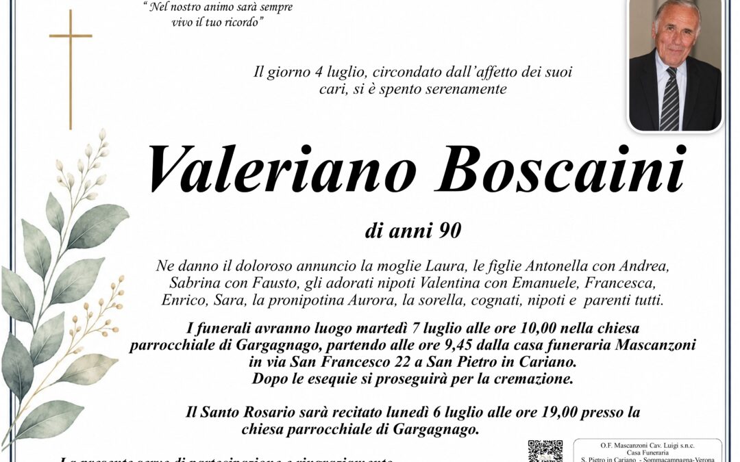 BOSCAINI VALERIANO