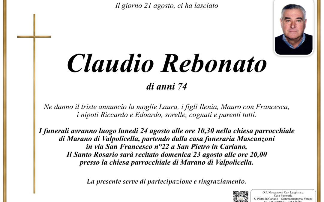 REBONATO CLAUDIO