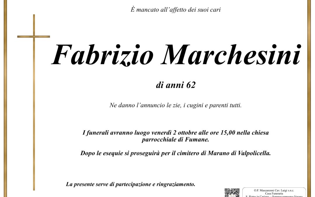 MARCHESINI FABRIZIO