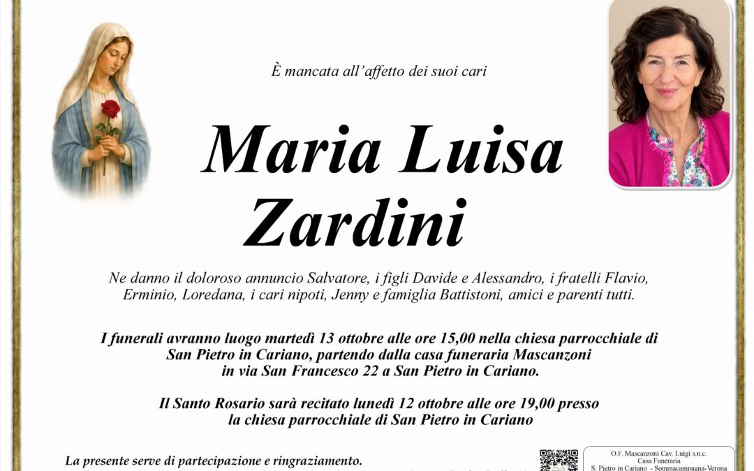ZARDINI MARIA LUISA