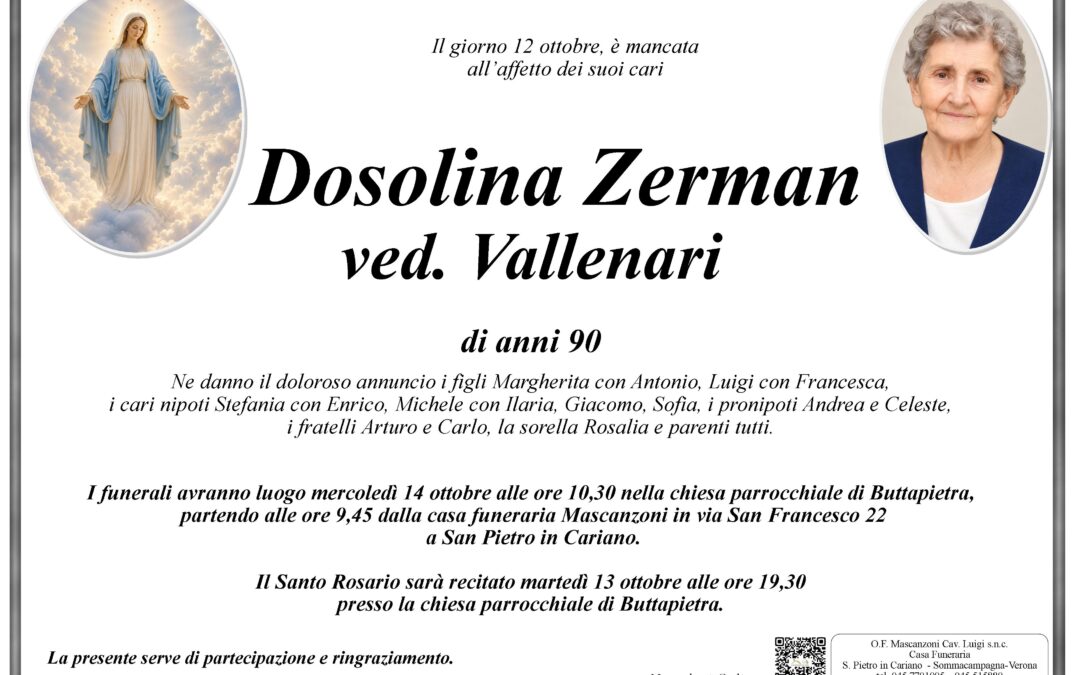 ZERMAN DOSOLINA VED. VALLENARI
