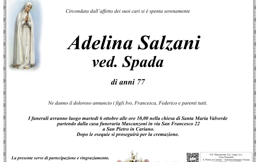 SALZANI ADELINA VED. SPADA